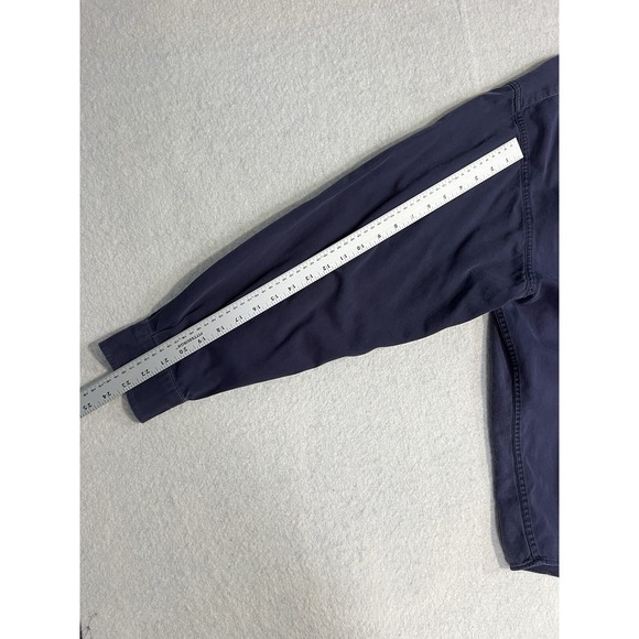 Vintage Eddie Bauer Shirt Men's Size XL Tall MT Blue Long Sleeve - Picture 15 of 16